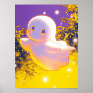 Halloween Ghost Poster