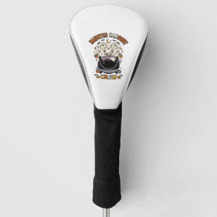 Halloween Ghost Pumpkin Crew Golf Head Cover