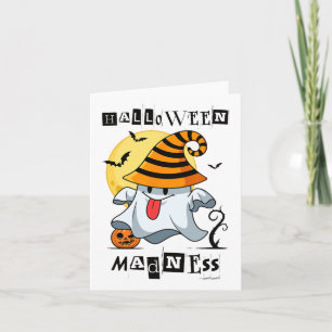 Halloween Ghost Pumpkin S For Men Card