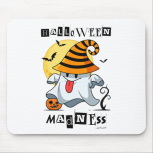 Halloween Ghost Pumpkin S For Men Mouse Pad