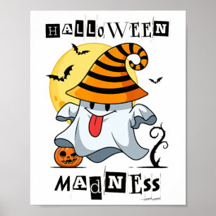 Halloween Ghost Pumpkin S For Men Poster