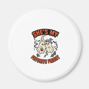 Halloween Ghost Romance Humour Magnet