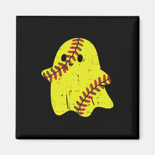 Halloween Ghost Softll Costume Sports Women Girls Magnet