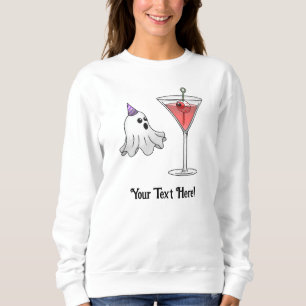 Halloween Ghost & Spooky Cocktail Sweatshirt