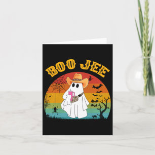 Halloween Ghost Spooky Costume Boo Jee Ghost With Card