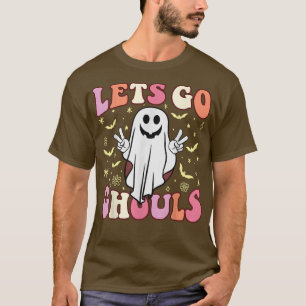Halloween Ghost Spooky Lets Go Ghouls Season 2022  T-Shirt