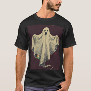 Halloween Ghost Spooky Spirit  T-Shirt