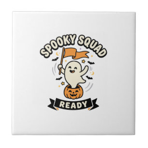 Halloween Ghost Squad Tile