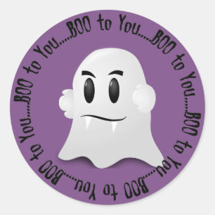 Halloween Ghost Stickers