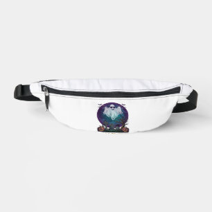 Halloween Ghost Sunglasses Purple Moon Graveyard_1 Bum Bags