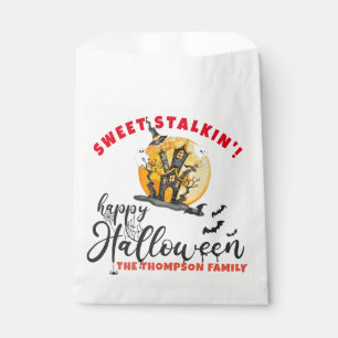 Halloween Ghost Sweet Stalking Trick Treat Goodies Favour Bags