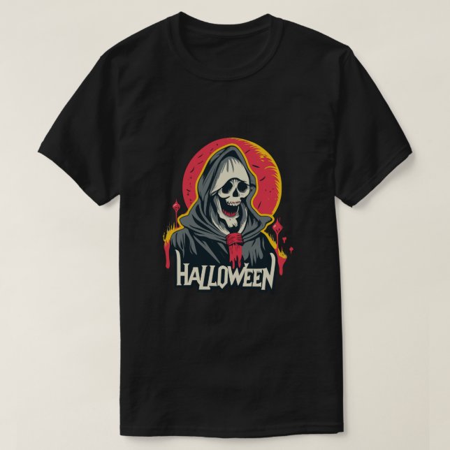 Halloween ghost T-Shirt (Design Front)
