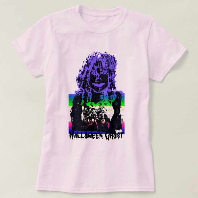 Halloween Ghost T-Shirt (Design Front)