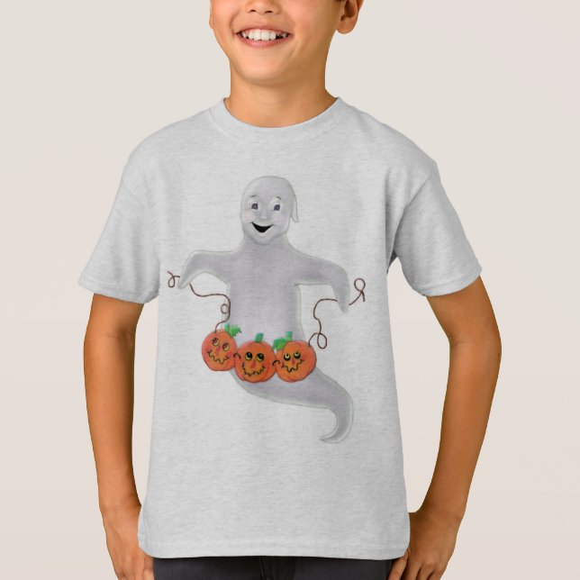 Halloween Ghost T-Shirt (Front)