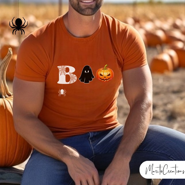 Halloween Ghost T-Shirt, Boo T-Shirt,Pumpkin Shirt (Creator Uploaded)