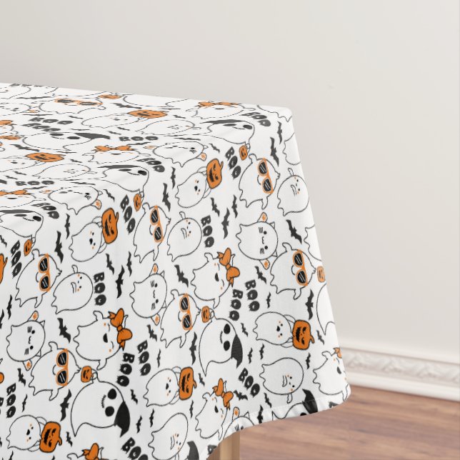Halloween Ghost Tablecloth (In Situ)