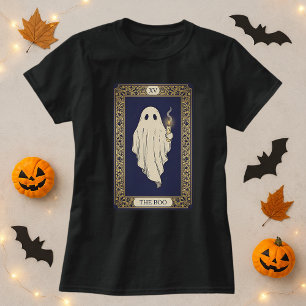 Halloween Ghost Tarot Card T-Shirt