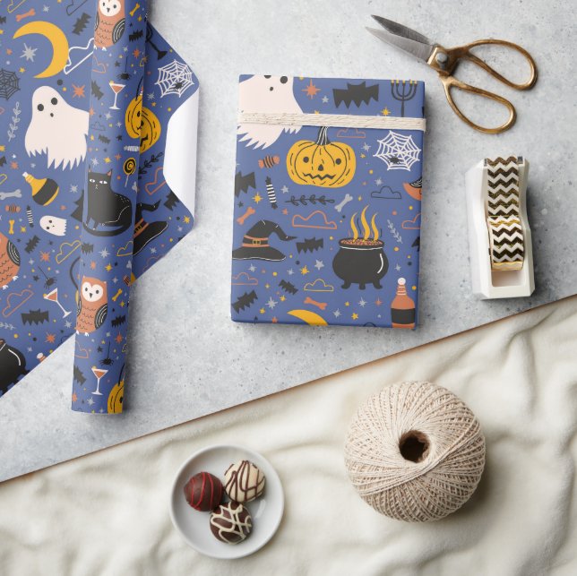 Halloween Ghost  Wrapping Paper (Crafts)