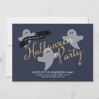 Halloween Ghosties - Halloween Party Invitation