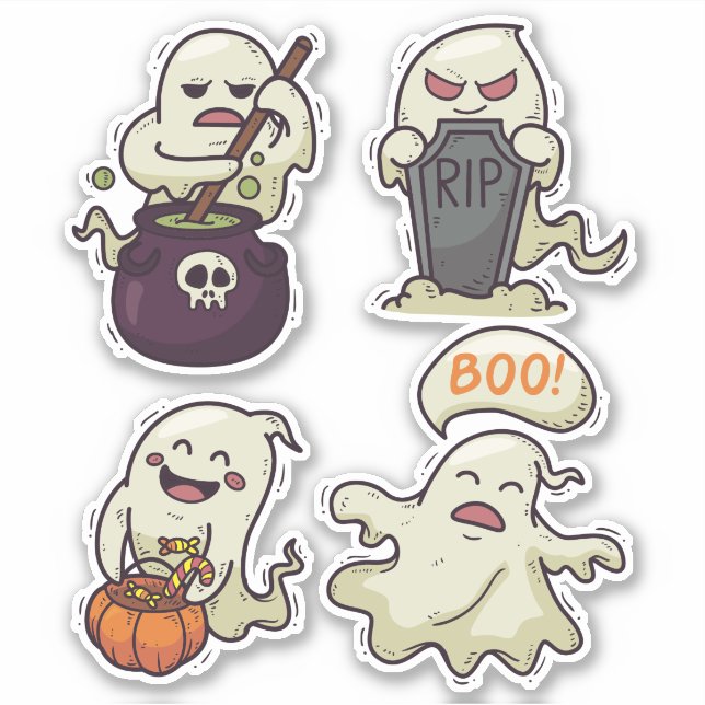 Halloween Ghosts (Front)