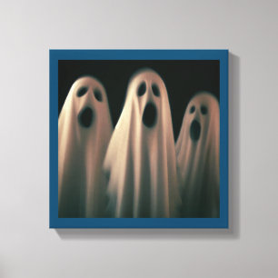 Halloween - Ghosts 4 Canvas Print