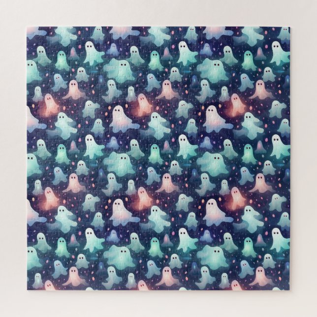 Halloween Ghosts and Goblins Jigsaw Puzzle (Vertical)