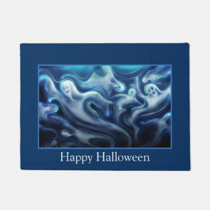 Halloween Ghosts Door Mat