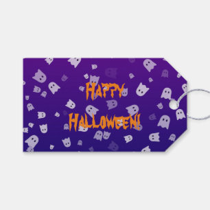 Halloween Ghosts Gift Tags
