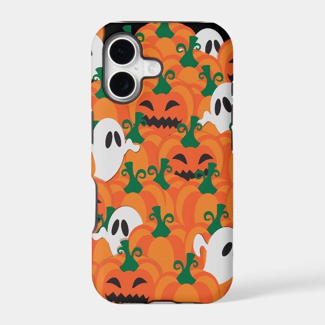 Halloween Ghosts Haunted Pumpkin Patch (Back)