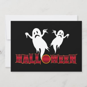 Halloween Ghosts Invitation