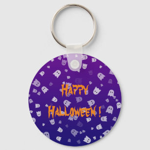 Halloween Ghosts Key Ring