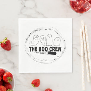 Halloween Ghosts Napkin