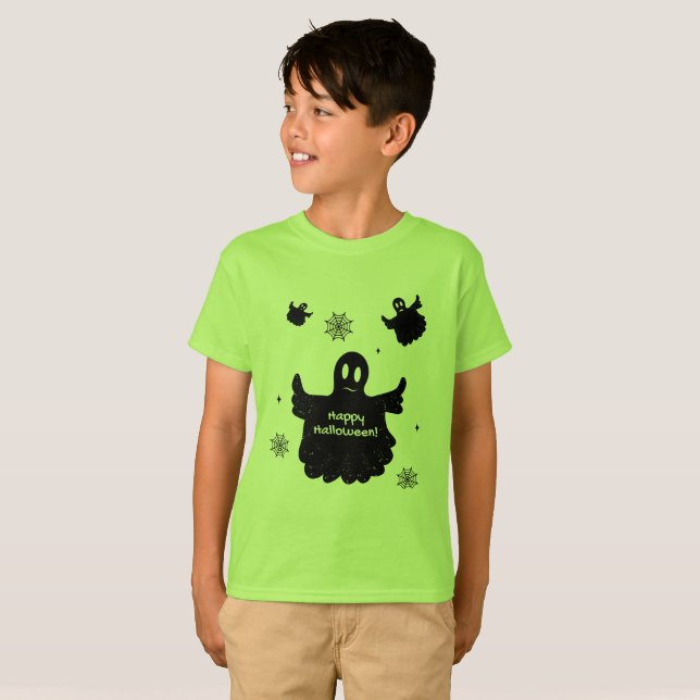 Halloween ghosts T-Shirt (Front Full)