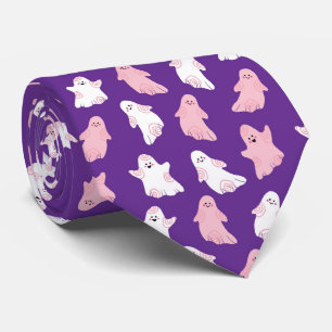 Halloween ghosts tie