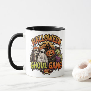 Halloween Ghoul Gang Spooky Crew Mug