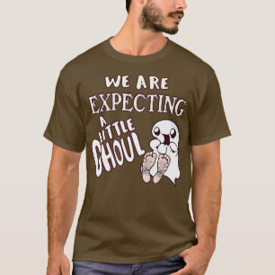 Halloween Ghoul Gender Reveal Pregnancy Announceme T-Shirt