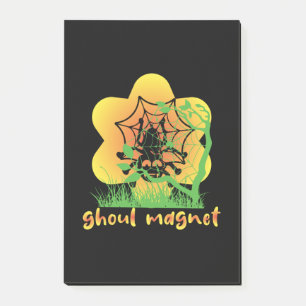 Halloween Ghoul Magnet Birthday Post-it Notes