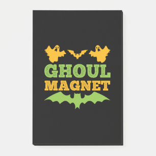 Halloween Ghoul Magnet Birthday Post-it Notes