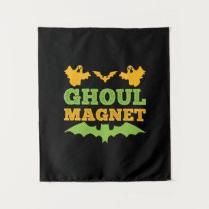 Halloween Ghoul Magnet Birthday Tapestry