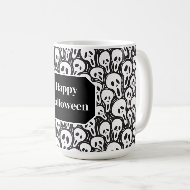 Halloween Ghoul Mug (Front Right)