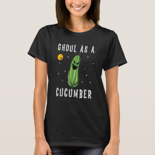 Halloween Ghoul Pun  Monster Cucumber Pickle  Sayi T-Shirt