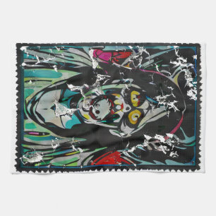 Halloween Ghoul Tea Towel