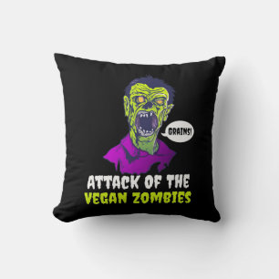 Halloween Gift Attack Of The Vegan Cushion