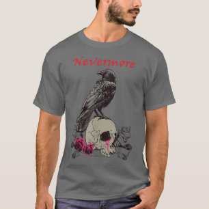 Halloween Gift Edgar Allan Poe Nevermore 3603 T-Shirt