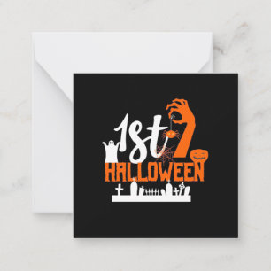 Halloween Gift First Halloween Card