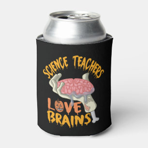 Halloween Gift For Science Teachers Funny T-Shirt Can Cooler