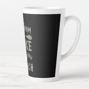 Halloween Gift My Broom Broke So Now I Teach Latte Mug