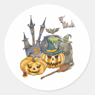 Halloween Gift Shirt Nightmare Before Christmas  Classic Round Sticker