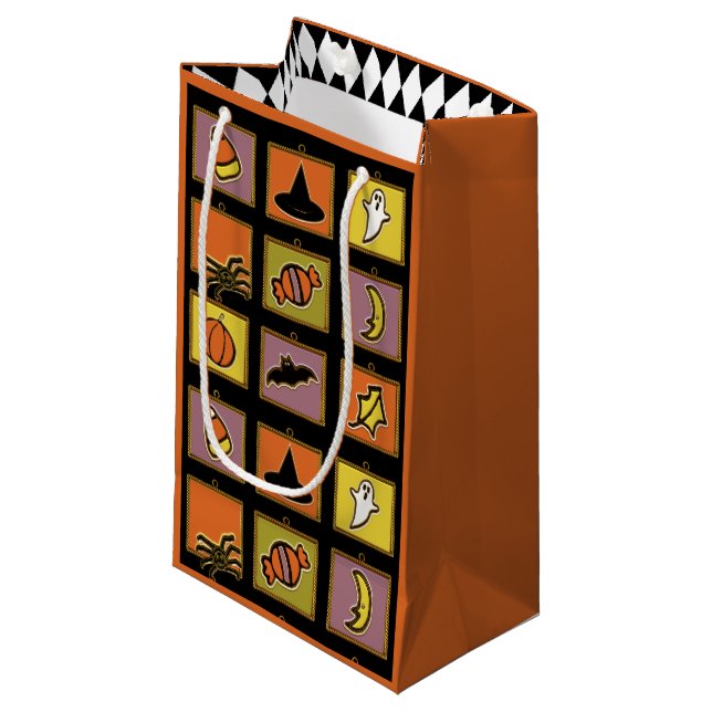 Halloween Gift Small Gift Bag (Front Angled)