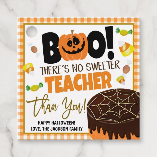 Halloween Gift Tag (Front)